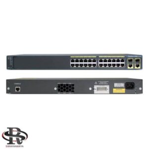 سوئیچ شبکه سیسکو 24 پورت WS-C2960-24TC-L