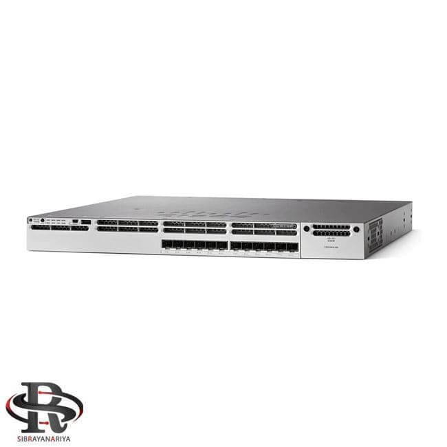 سوئیچ شبکه سیسکو 12 پورت WS-C3850-12XS-E خرید سوئیچ شبکه سیسکو 12 پورت WS-C3850-12XS-E