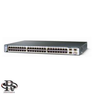 خرید سوئیچ شبکه سیسکو 48 پورت WS-C3750-48TS-S
