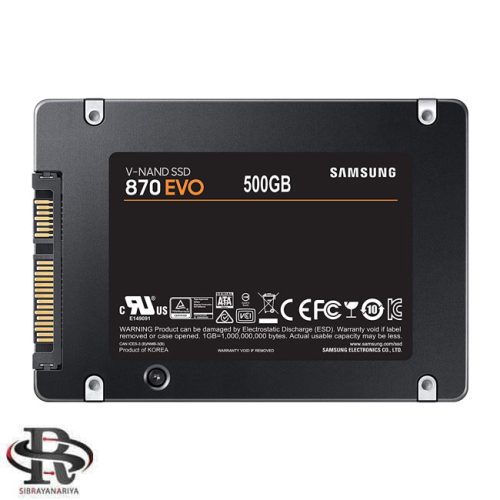 خرید حافظه SSD سامسونگ 870EVO 500GB
