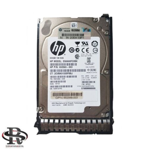 خرید هارد سرور اچ پی HP 600GB SAS 10K 6G
